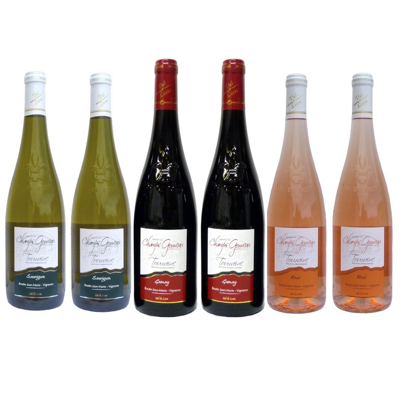 TOURAINE SAUVIGNON + TOURAINE GAMAY + TOURAINE ROSE