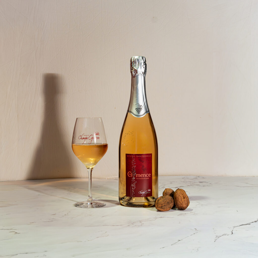 "La Clémence" - Fines bulles Rosé - Méthode Traditionnelle
