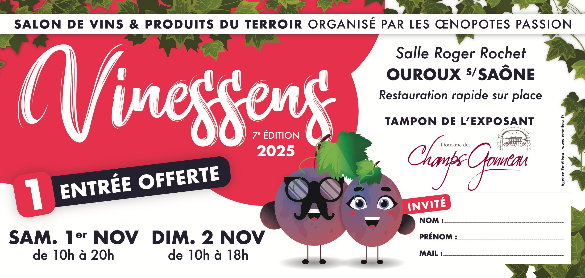 Invitation Vinessens 2025