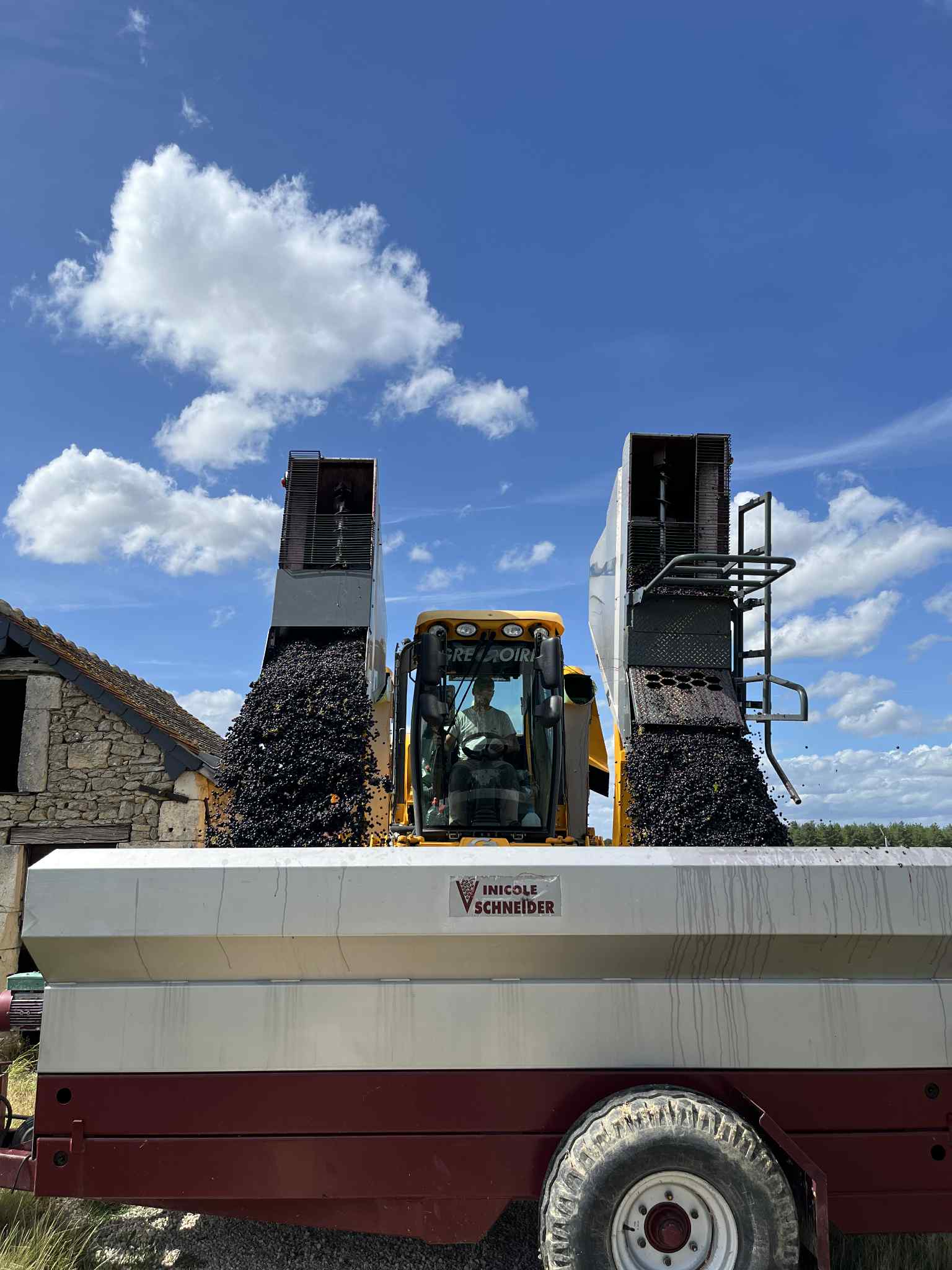 Machine à vendanger Grégoire