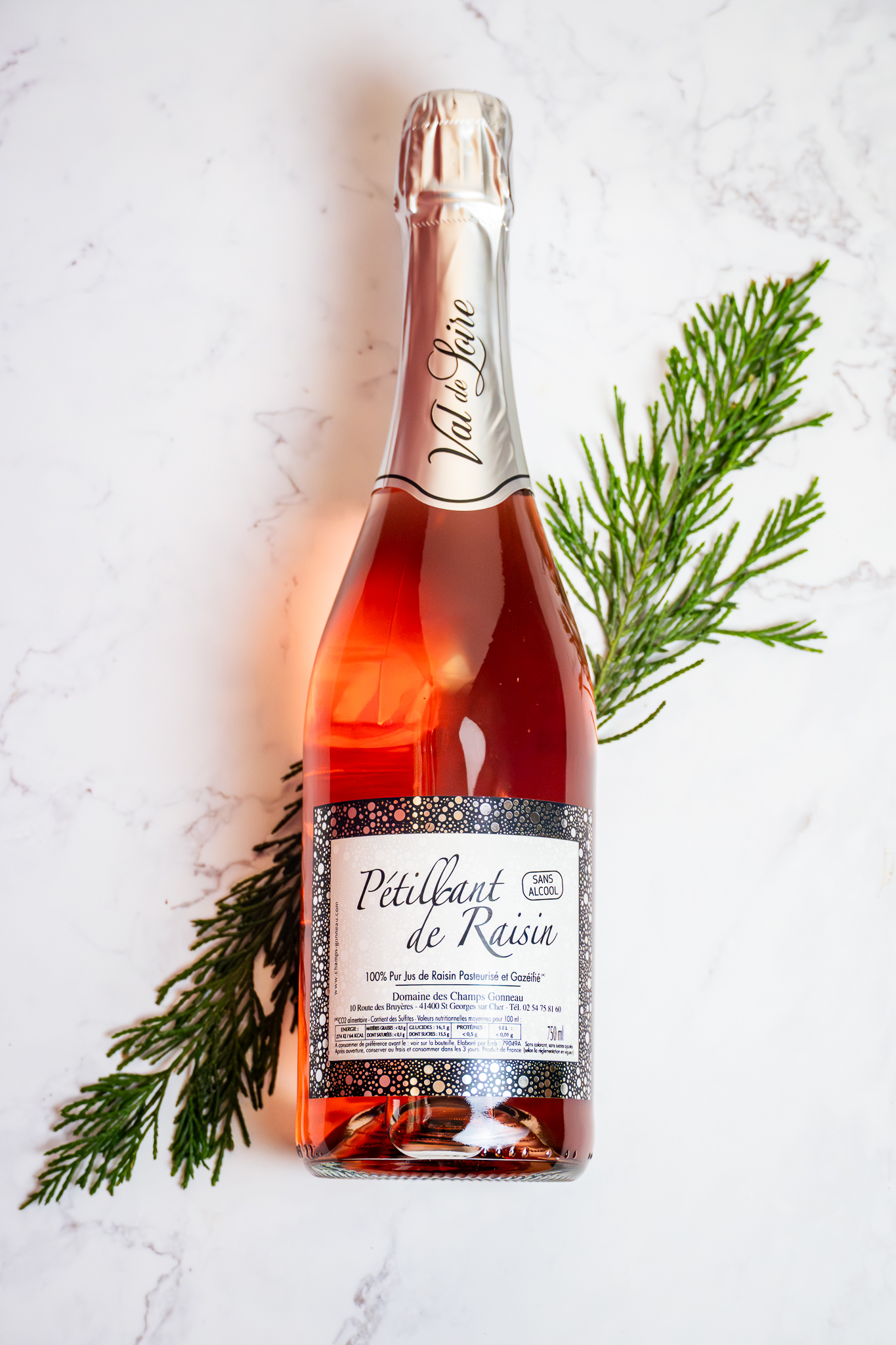 Pétillant de Raisin - Jus de Raisin pétillant