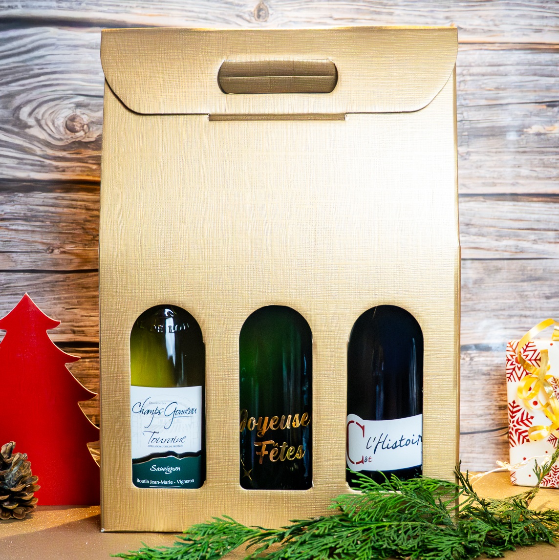 Coffret 3 bouteilles