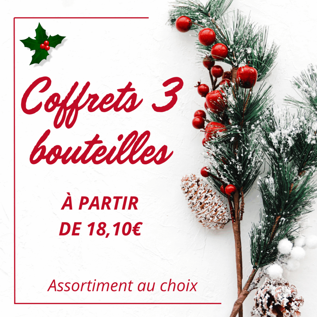 coffrets 3 bouteilles
